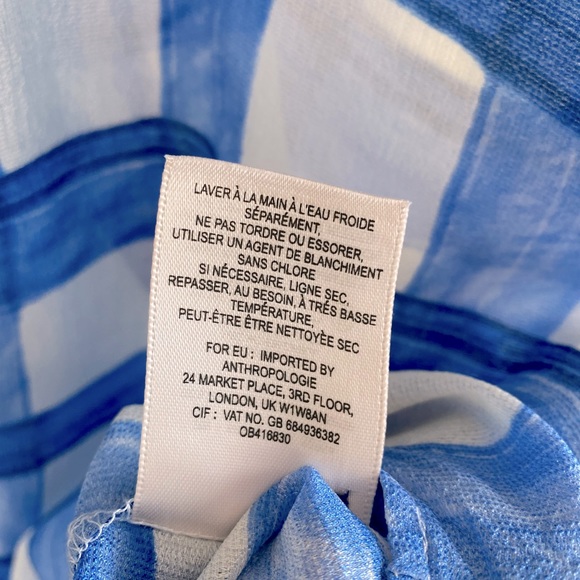 GUC Maeve (Anthropologie) Semi-Sheer Top - Picture 6 of 7